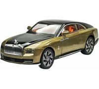 Veicoli metallo pressofuso 1:24 per Rolls-Royce Spectre Dawn auto lega modellismo suono luce veicolo simulazione statica trazione posteriore collezione(Dark Gold)