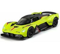 Veicoli metallo pressofuso per auto sportiva per Aston Martin Valkyrie scala 1:32 modello lega simulazione dinamica giocattolo regalo(Giallo)