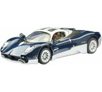Veicoli metallo pressofuso per auto sportiva per Pagani Utopia scala 1:32 modello lega simulazione dinamica giocattolo regalo(Blue With Silvery)