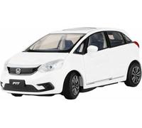 Veicoli metallo pressofuso per Honda Fit scala 1:32 modello auto lega simulazione dinamica giocattolo regalo(White)
