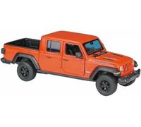 Veicoli metallo pressofuso per Jeep per Wrangler Rubicon Gladiator scala 1:27 modello auto lega simulazione statica giocattolo regalo(Arancia)