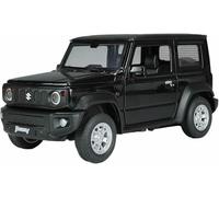 Veicoli metallo pressofuso per Suzuki Jimny Suv scala 1:24 modello auto lega simulazione statica giocattolo regalo(Nero)