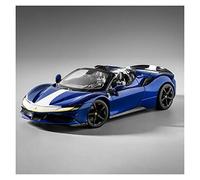Veicoli Proporzionali 1 18 Per Ferrari SF90 Stradale Spider convertibile auto sportiva in lega di simulazione modello di auto in scala completa Mini Modello Di Auto(Taglia unica)