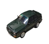 Veicoli Proporzionali 1:18 Per Super Sport Quattro SWB In Lega Ad Asse Corto Verde Scuro Rari Ornamenti Decorativi Veicoli Mini Modello Di Auto