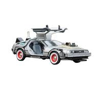Veicoli Proporzionali 1 24 Modello Di Auto In Lega Per DMC-12 DeLorean Ritorno Al Futuro Macchina Tempo Collezione Auto Giocattolo Metallo Mini Modello Di Auto(Back to the Future 3)