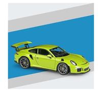 Veicoli Proporzionali 1 24 Per Porsche 911 GT3 RS Lega Modello Auto Simulazione Auto Ornamenti Collezione Giocattoli Per Ragazzi Mini Modello Di Auto(verde)