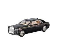 Veicoli Proporzionali 1 24 Per Rolls-Royce Phantom Die-cast Car Collection Modello Di Auto In Metallo Con Luci E Suoni Pull Back Toy Car Mini Modello Di Auto(Nero)