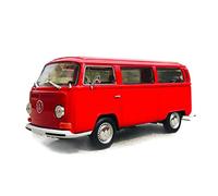 Veicoli Proporzionali 1 24 Per Volkswagen T2 BUS Van Alloy Car Model Diecast Toy Boy Regali Di Compleanno Mini Modello Di Auto(A)