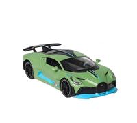 Veicoli Proporzionali 1 32 Per Bugatti DIVO Modello Di Auto Sportiva Giocattolo Pressofuso Pull Back Suono E Luce Veicolo Regalo Mini Modello Di Auto(verde)