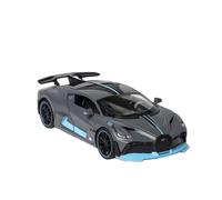 Veicoli Proporzionali 1 32 Per Bugatti DIVO Modello Di Auto Sportiva Giocattolo Pressofuso Pull Back Suono E Luce Veicolo Regalo Mini Modello Di Auto(Gray)
