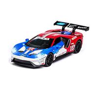Veicoli Proporzionali 1 32 Per FORD-V8 Modello In Metallo Tirare Indietro Car Sound Light Super Racing Car Toys Mini Modello Di Auto(C)