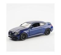Veicoli Proporzionali 1 32 Per Mercedes-Benz C63S Coupe Lega Auto Pressofuso Metallo Collezione Modello Simulazione Giocattolo Modello Mini Modello Di Auto(Blu)