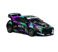 Veicoli Proporzionali 1:43 Per Toyota Yaris Wide Body Modelli Di Auto In Lega Esposizione Statica Per La Raccolta O L'esposizione Mini Modello Di Auto