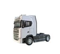 Veicoli Proporzionali 1/50 Per Modelli Di Auto Da Camion In Lega Pressofusa Giocattoli Veicoli Da Trasporto Ingegneristici Pull Back Mini Modello Di Auto(White B)