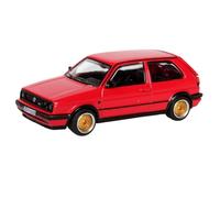 Veicoli Proporzionali 1/64 Per Il Modello Di Auto In Lega Rossa Volkswagen Golf GTI Mk2 Non È Possibile Aprire La Porta Espositore Decorativo Mini Modello Di Auto