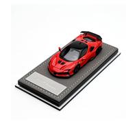 Veicoli Proporzionali 1:64 Per La Collezione Di Ornamenti In Resina Del Modello Di Auto In Edizione Limitata Della Prancing Horse SF90XX Mini Modello Di Auto