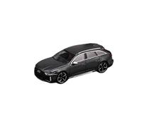 Veicoli Proporzionali 1/64 Per RS6 Avant Travel Modello Auto Giocattolo In Lega Di Simulazione Esposizione Veicoli Pressofusi In Scala Statica Mini Modello Di Auto(Black)