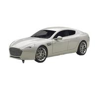 Veicoli Proporzionali Decorazioni Per Finestrini In Metallo Per Veicoli Classici Aston Martin Ripcord S 2015 Scala 1:18 Rosso Mini Modello Di Auto(White)