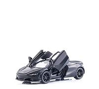 Veicoli Proporzionali Diecast 1 32 Per Mclaren 720S Suono E Luce Tirare Indietro Modello Auto Modello In Lega Display Collezione Per Adulti Mini Modello Di Auto(Nero)