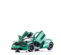 Veicoli Proporzionali Diecast 1 32 Per Mclaren 720S Suono E Luce Tirare Indietro Modello Auto Modello In Lega Display Collezione Per Adulti Mini Modello Di Auto(verde)