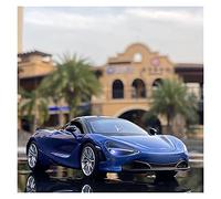 Veicoli Proporzionali Diecast 1 32 Per Mclaren 720S Suono E Luce Tirare Indietro Modello Auto Modello In Lega Display Collezione Per Adulti Mini Modello Di Auto(Blu)