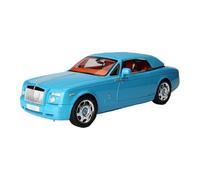 Veicoli Proporzionali Modello Auto In Lega Rolls-Royce Phantom Convertible Blu A 2 Porte Scala 1/18 Giocattolo Per La Decorazione Della Casa Mini Modello Di Auto