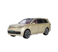 Veicoli Proporzionali Modello Di Auto In Lega 1 24 Per Ideal L9 Modello Pressofuso Simulazione Con Suono E Luce Giocattolo Pull Back Mini Modello Di Auto(Oro)