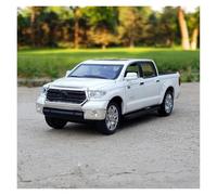 Veicoli Proporzionali Modello Di Auto In Metallo In Scala 1 32 Del Pick-up Toyota Con Effetti Sonori E Luminosi Mini Modello Di Auto(White)