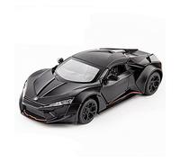 Veicoli Proporzionali Modello Di Auto In Scala 1 32 Per Motori W Lykan FENYR Pressofuso In Lega Di Simulazione Auto Giocattolo Per Bambini Mini Modello Di Auto(Nero)