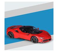 Veicoli Proporzionali Per Ferrari SF90Spider convertibile auto sportiva in lega di simulazione modello da collezione di auto in scala completa modello 1 18 Mini Modello Di Auto(Taglia unica)