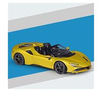 Veicoli Proporzionali Per Ferrari SF90Spider convertibile auto sportiva in lega di simulazione modello da collezione di auto in scala completa modello 1 18 Mini Modello Di Auto(2)