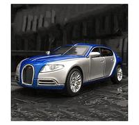Veicoli Proporzionali Simulazione Modello Di Auto 1 32 Pressofuso In Lega Per Auto Sportiva Bugatti Galibier Tirare Indietro Il Suono E La Luce Mini Modello Di Auto(Argento)