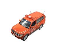 Veicoli Proporzionali Vetrina Di Modelli Auto In Lega Per Auto Della Polizia Dei Vigili Del Fuoco Tokyo Modello Mitsubishi Pajero SUV 1/43 Mini Modello Di Auto