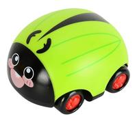 Veicolo a forma di coccinella per auto cognitiva Pull Back, alimentato a frizione Push and Go avanti e indietro, giocattoli per auto giocattolo a attrito, giocattolo giocattolo per veicoli, non