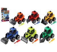 Veicolo da cantiere avvitabile BUILD-A-TRUCK TOI-TOYS a ruote libere