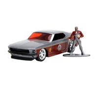 Veicolo da collezione Jada 1969 Ford Mustang Fastback in scala 1/32 con Star Lor