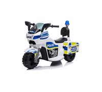 VEICOLO ELETTRICO PER BAMBINI CHIPOLINO Moto Elettrica - Polizia, per da 3-6 anni, Luci e Suoni