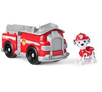 Paw Patrol, Camion dei Pompieri di Marshall con Personaggio Action Figure, Veicolo di Salvataggio con Scala Mobile per Missioni ad Adventure Bay, Giocattolo per Bambini e Bambine, 3+ Anni