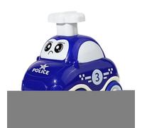 Veicolo giocattolo - 8,5 x 6 x 8,3 cm | Auto alimentate a attrito | Cartoon Press and Go Auto | Simpatici giocattoli per veicoli, giocattoli antiurto per bambini per migliorare il nemico