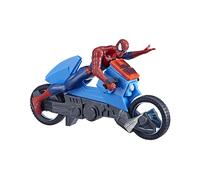 VEICOLO GIOCATTOLO HASBRO Web Cycle - veicolo in plastica, per bambini 4+, con figura Spider-Man
