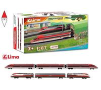 VEICOLO GIOCATTOLO HORNBY SET TRENO DOPPIO LIMA - TRENO FRECCIAROSSA 1000 E 500