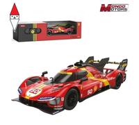 Mondo Auto radiocomandata Ferrari 499P 2,4 GHz scala 1:24 Rosso 8 km/h