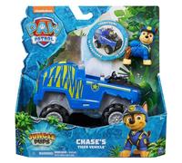 Veicolo giocattolo Spin Master PAW Patrol Jungle Pups Chase con figura e lanciapalle