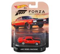 Veicolo Hot Wheels 1970 AMC Rebel Machine in scala 1:64