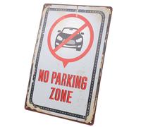 Veicolo Nessun Di Parcheggio Segnali Divieto Sosta Segnaletica Esterna