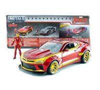 Veicolo pressofuso Marvel Iron Man 2016 Chevy Camero SS in scala 1:24 Hollywood