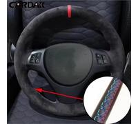 Veicolo Volante Copri Per BMW Per E81-E82 Per E90 Per Pack Per Sport Per M3 Per E91-E93 Per E87-E88 Per X1 Per E84 Coprivolante Auto(Style 3)