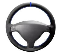 Veicolo Volante Copri Per Buick Per Sail Per Astra GH 1998-2007 Per Zafira A 1999-2005 Coprivolante In Microfibra Auto Auto Coprivolante(White Thread)