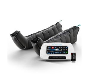 Vein Angel 8 Premium apparecchio per massaggi con gambali, 8 camere d'aria disattivabili, pressione & durata facilmente regolabili, 6 programmi di massaggio, no pressoterapia