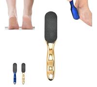 Veinsgrain Foot File, Nano Glass Foot File Callus Remover, Hard Skin Remover Nano-Glass Foot File, Safe And To Remove Hard Skin and Dead Skin Foot Scrubber, Professional Foot Care Tools (Gold)